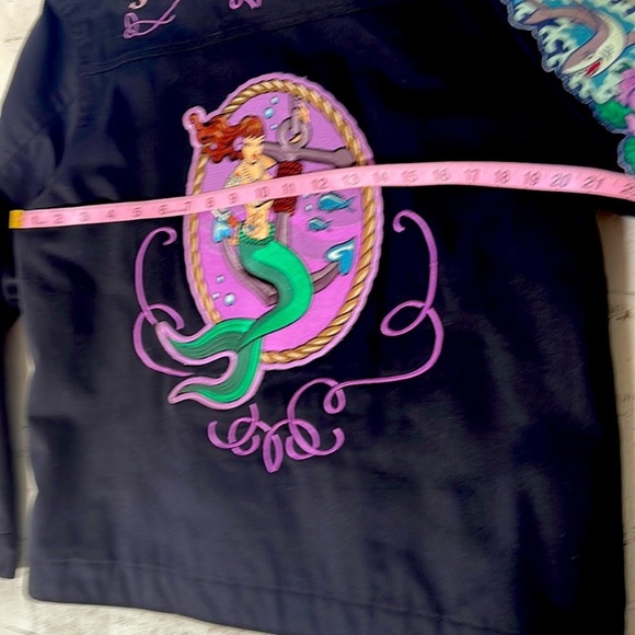Custom mermaid biker jacket size medium - Picture 10 of 15